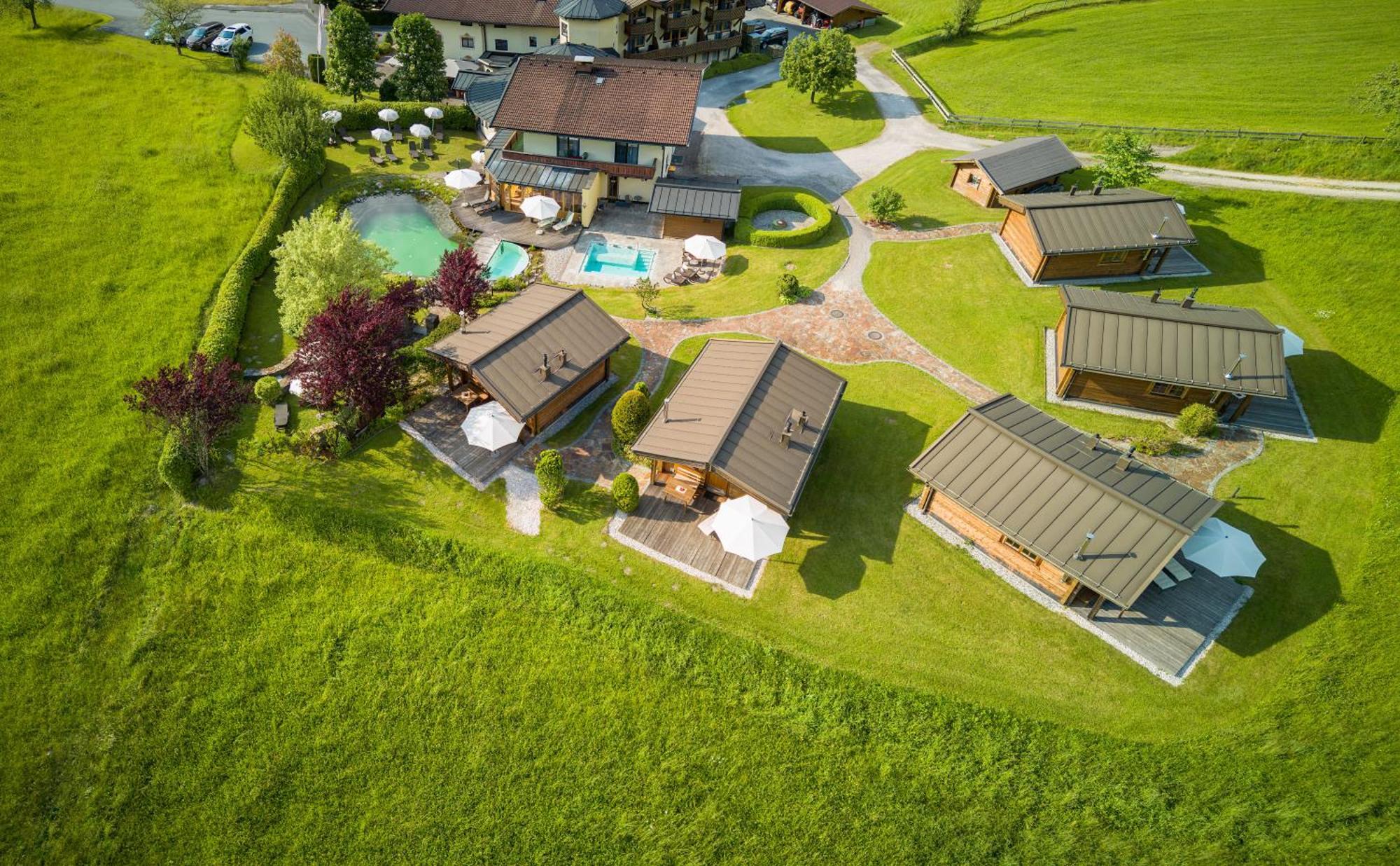 Hotel Vitaloase Zu Den Drei Bruedern Unken Exterior foto